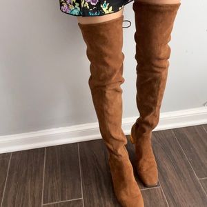 Stuart weitzman over the knee boot size 8 medium